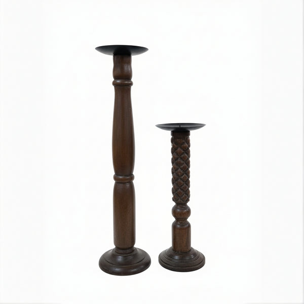 Moksha Candle Stands (Set of 2) image 1