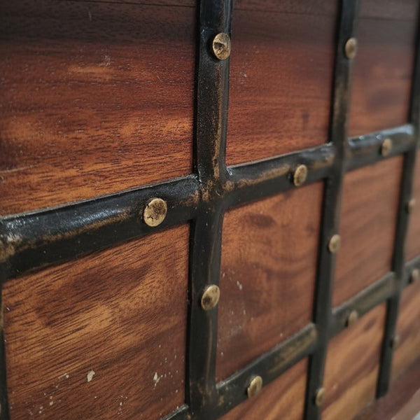 Sandook Metal Accent Storage Box