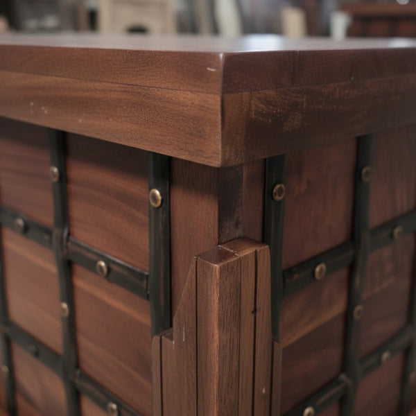 Sandook Metal Accent Storage Box