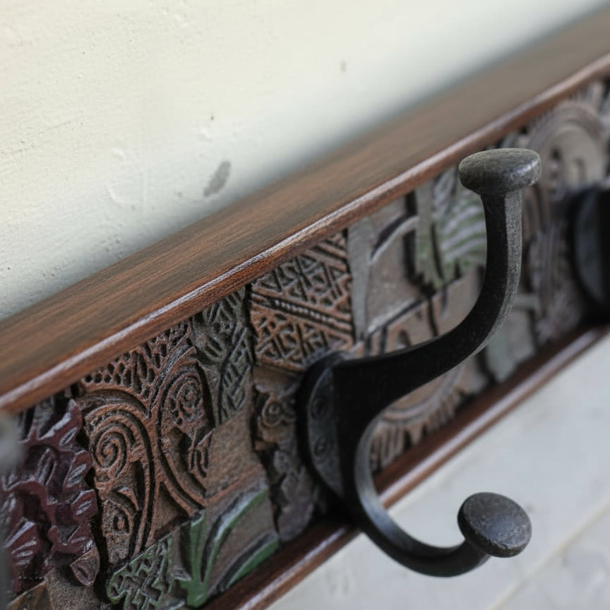 Karigar Block Coat Rack