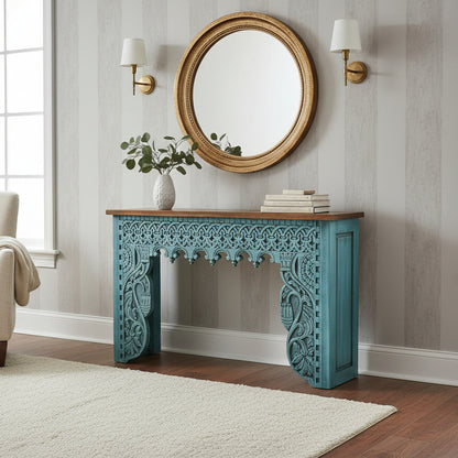 Rani Carved Console Unit