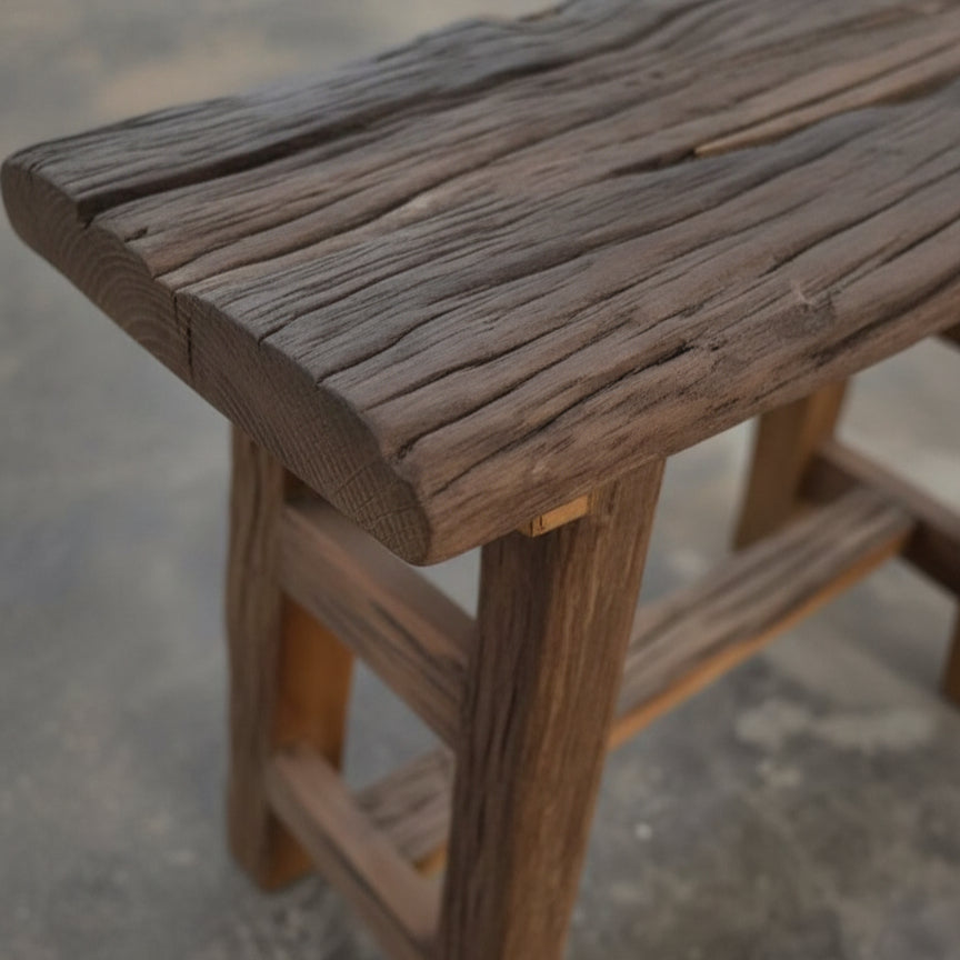 Chaupal Rustic Stool
