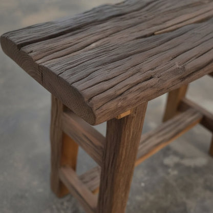 Chaupal Rustic Stool