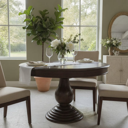 Darbar Round Dining Table
