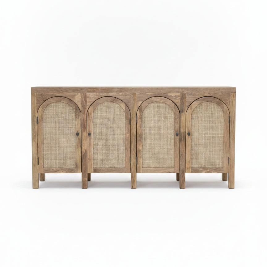 Vetra Rattan Cane Sideboard