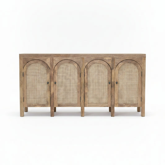 Vetra Rattan Cane Sideboard