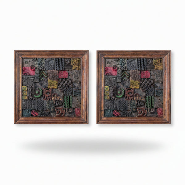 Chhap Mosaic Wall Art
