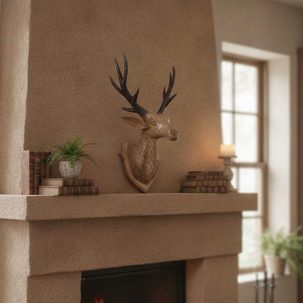 Vanraj Stag Wall Mounted Sculpture