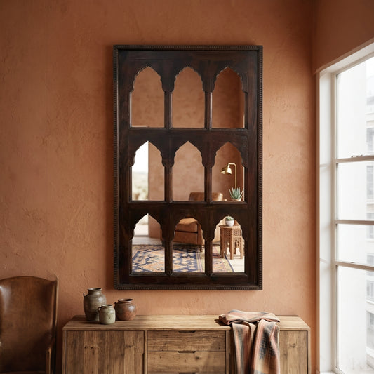 Naukhandi Heritage Mirror Frame