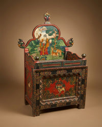 Norbu Handpainted Tibetan Heritage Altar