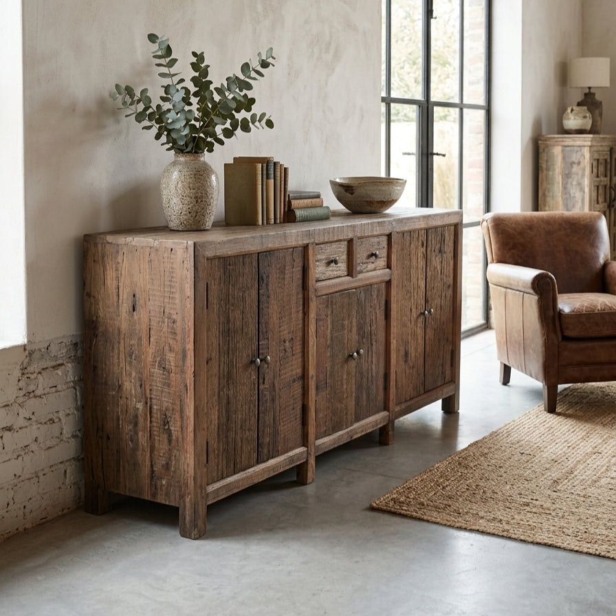Dhara Wooden Sideboard