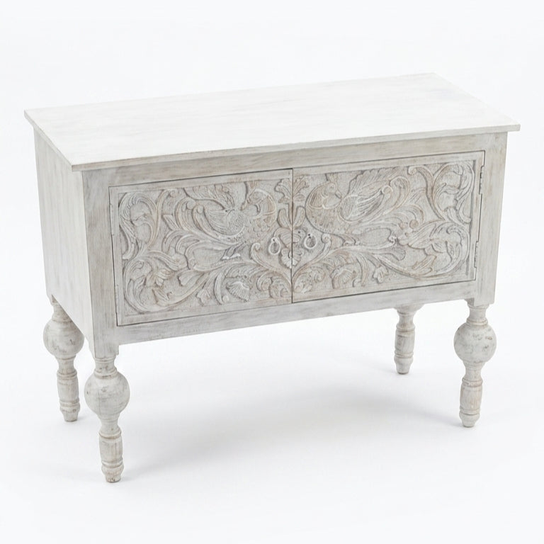 Gulab Carved Storage Console Unit