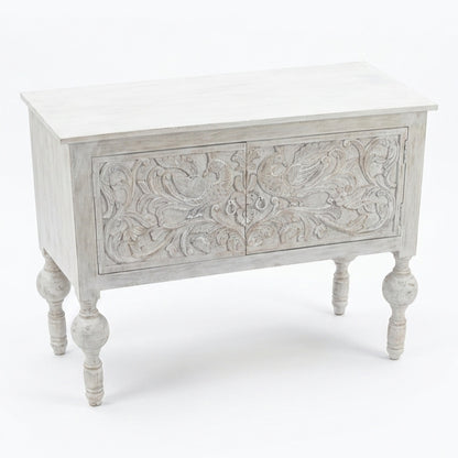 Gulab Carved Storage Console Unit