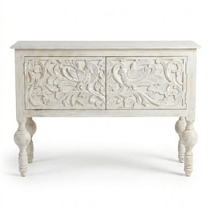 Gulab Carved Storage Console Unit