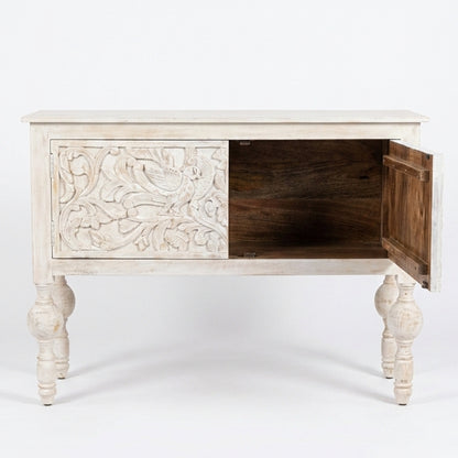 Gulab Carved Storage Console Unit