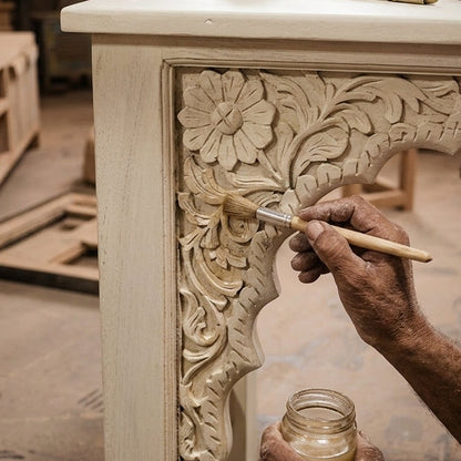 Meera Carved Console Unit