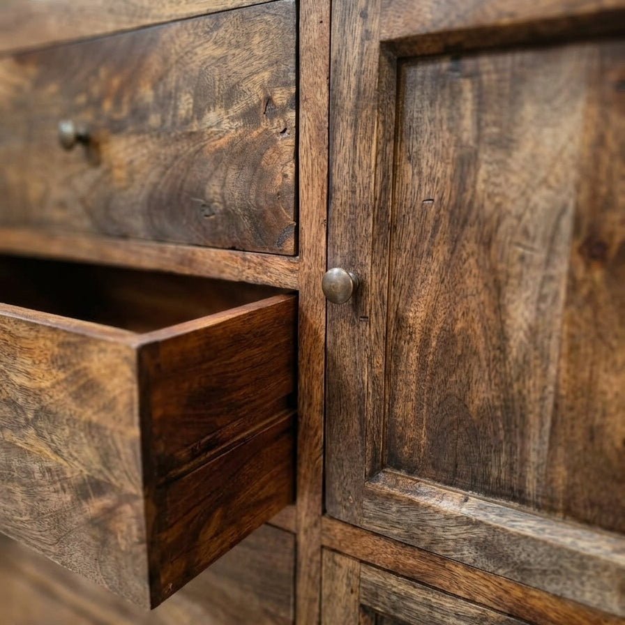 Saumya Wooden Storage Sideboard