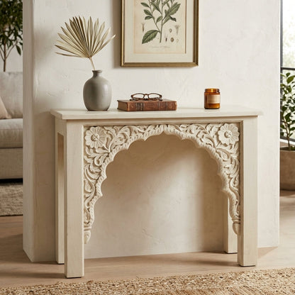 Meera Carved Console Unit