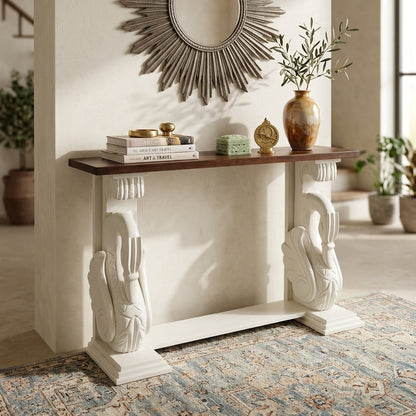 Rajhans Carved Console Unit