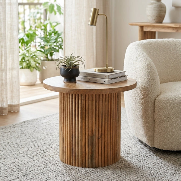 Lehar Wooden Side Table