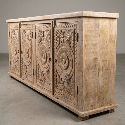 Chakra Carved Sideboard