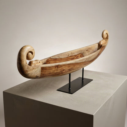 Kashti Wooden Boat Decor