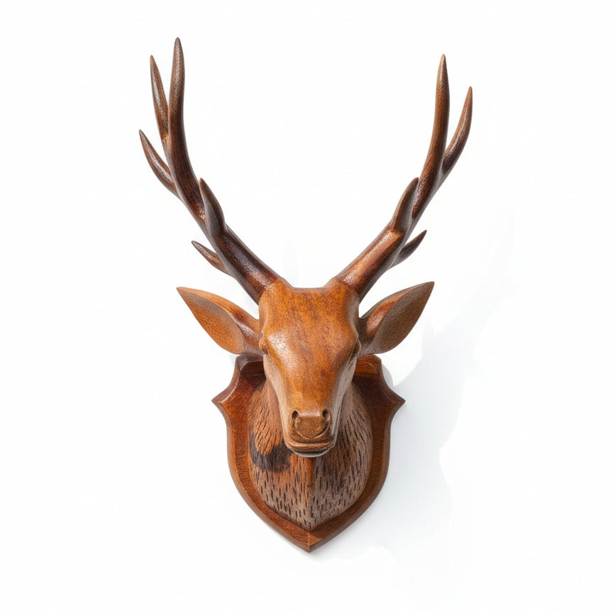 Vanraj Stag Wall Mounted Sculpture image 0