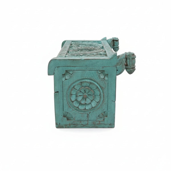 Panchtantra Carved Vanity Box image 1