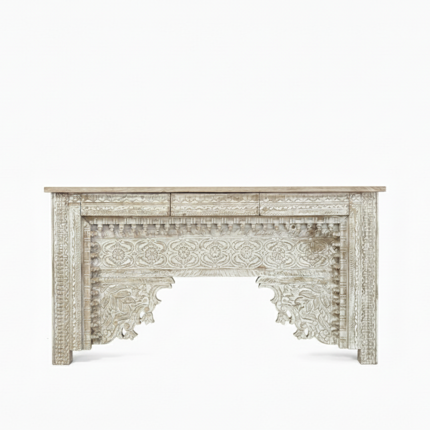 Maharaja Carved Console Table image 0