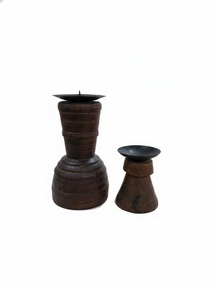 Moksha Candle Stands (Set of 2) image 0