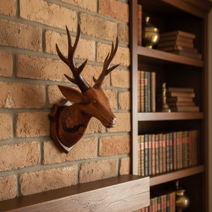 Vanraj Stag Wall Mounted Sculpture image 1