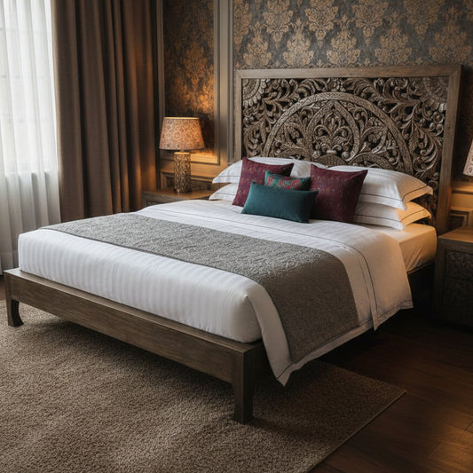 Maharaja Panel Bed image 1