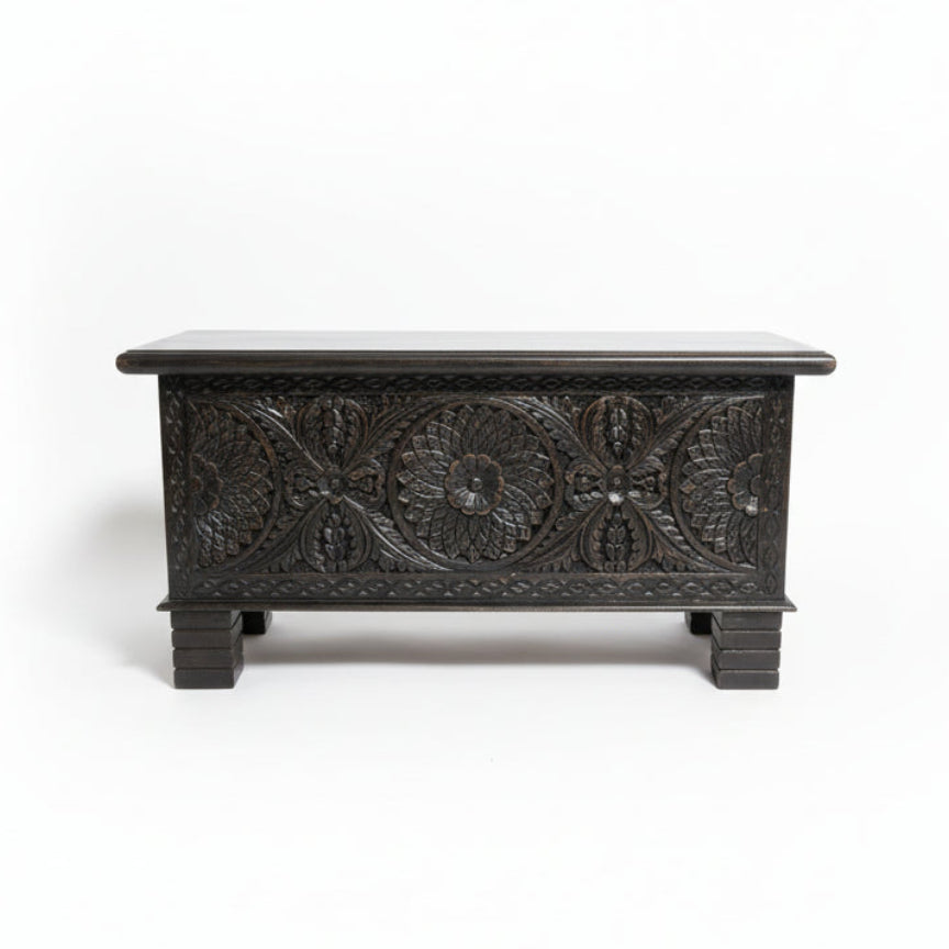Virasat Carved Storage Box image 0