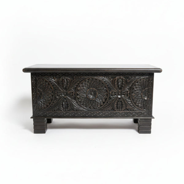Virasat Carved Storage Box image 0
