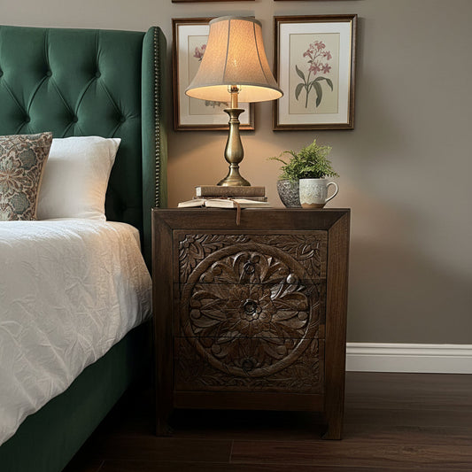Kamala Floral Medallion Bedside image 1