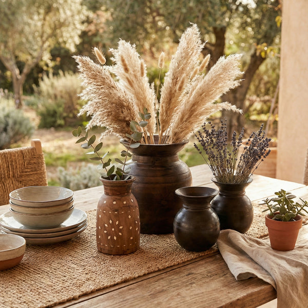 Kumbh Distressed Pots - Tribal Handicrafts