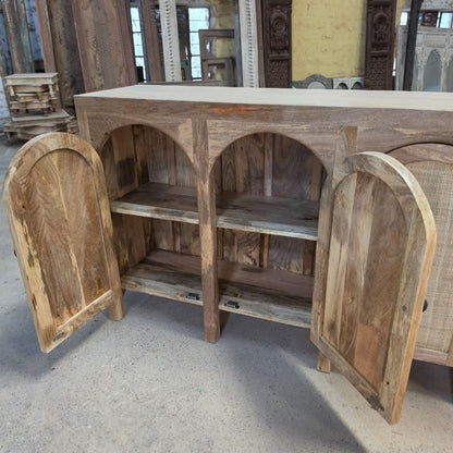 Vetra Rattan Cane Sideboard