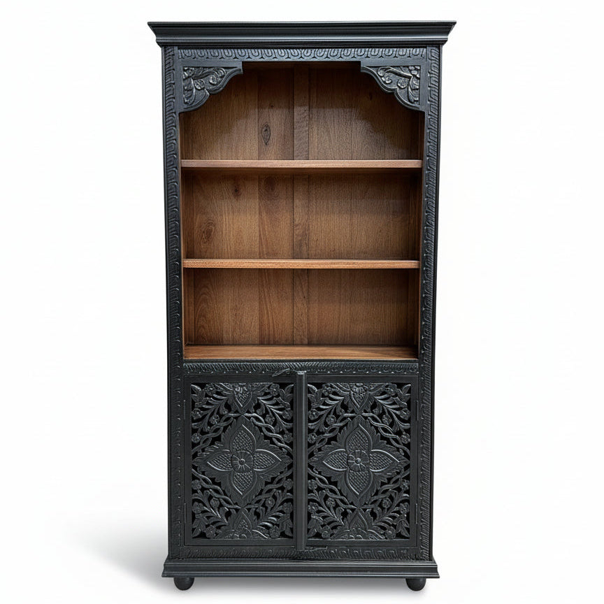 Rajputana Carved Bookcase image 0