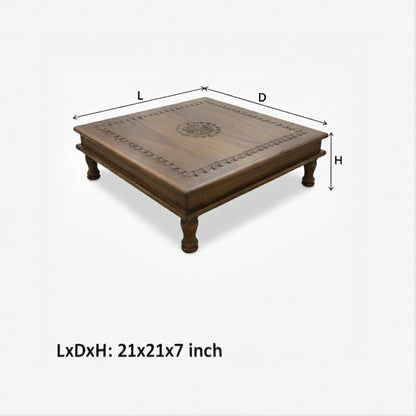 Bajot Chowki Floor Pedestal image 3