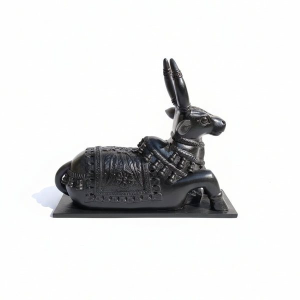 Nandi Carved Wooden Sculpture image 5