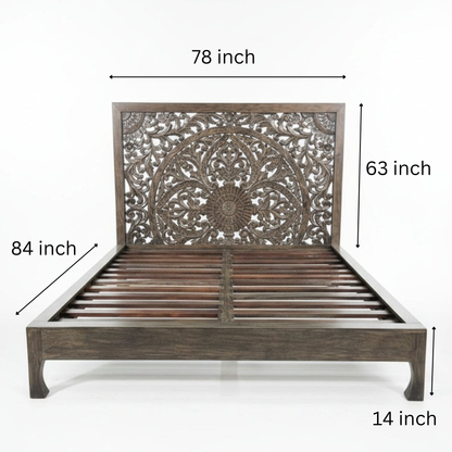 Maharaja Panel Bed image 0