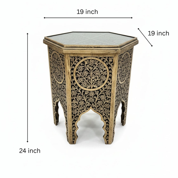 Mehr Hexagon Accent Table image 0