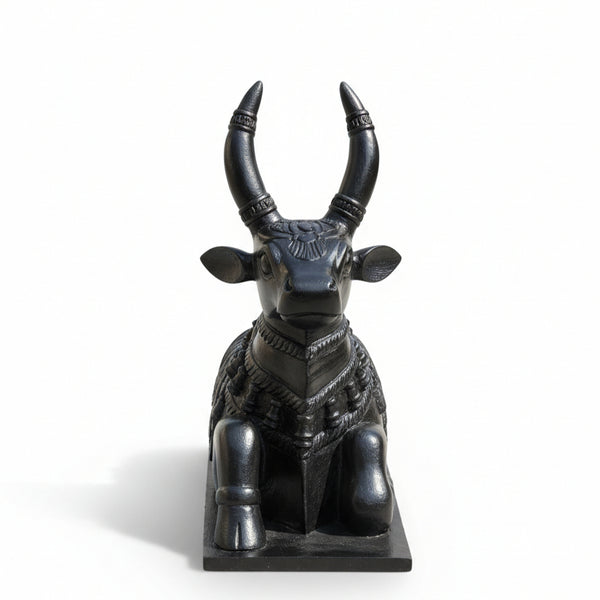 Nandi Carved Wooden Sculpture image 2